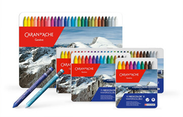 Наборы акварельной пастели Caran d’Ache Neocolor II