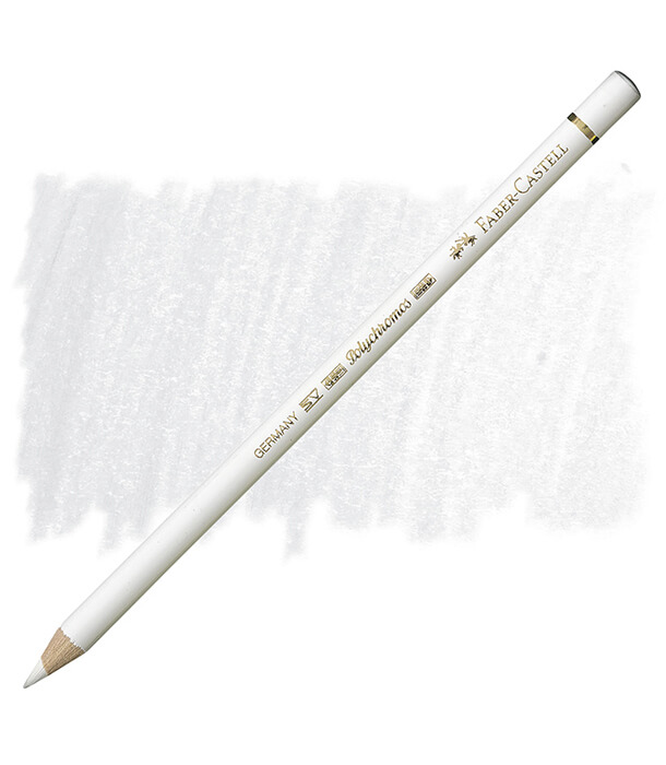 Карандаш Faber-Castell Polychromos 101 White