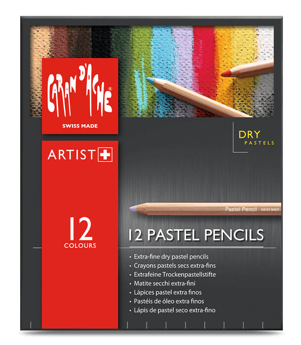 Пастельные карандаши Caran D'ache Pastel Pencils (12 штук)