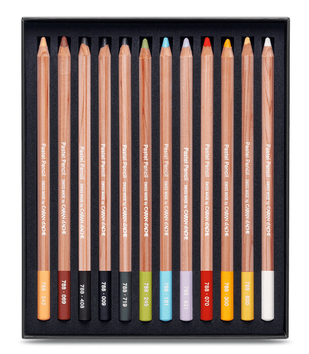 Пастельные карандаши Caran D'ache Pastel Pencils (12 штук)