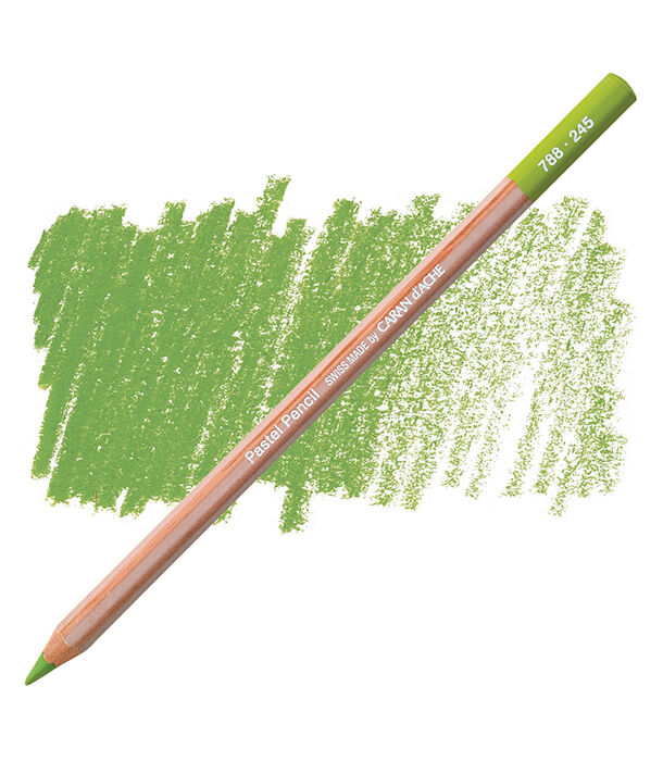 Карандаш Caran D'ache Pastel Pencil 245 Light Olive 40%