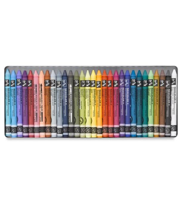 Акварельная пастель Caran d'Ache Neocolor II Watersoluble (30 цветов)