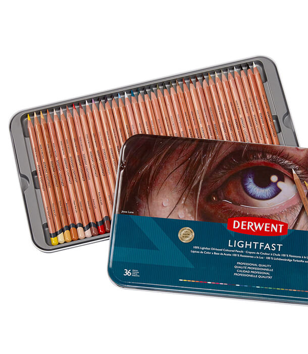Набор карандашей Derwent Lightfast (36 штук)
