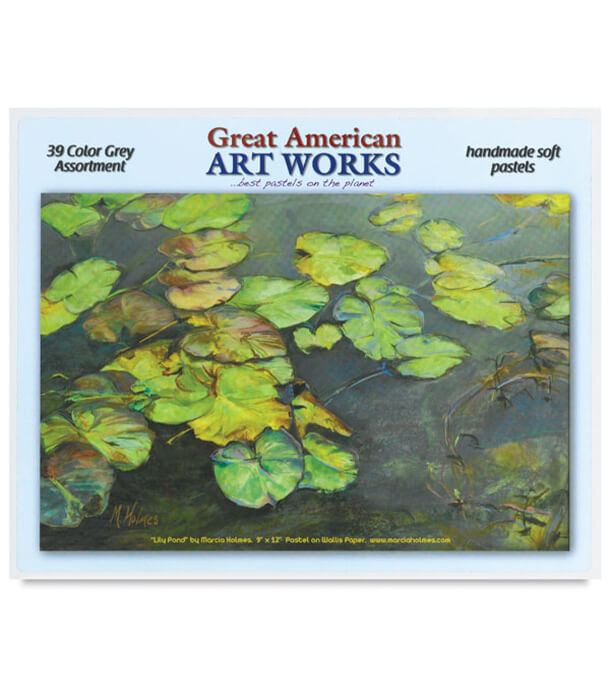 Пастель Great American Art Works Grays (39 штук)