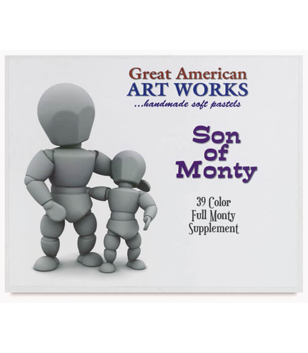 Пастель Great American Art Works North American Son of Monty (39 штук)