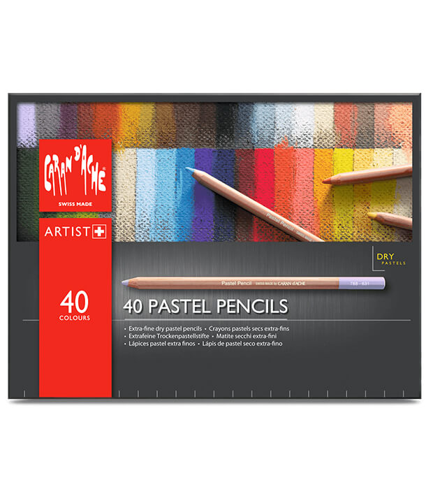 Пастельные карандаши Caran D'ache Pastel Pencils (40 штук)