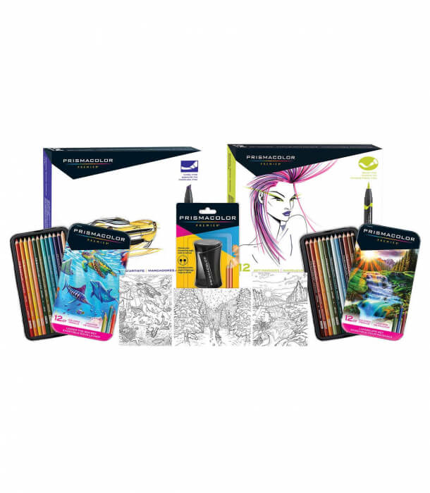 Набор Prismacolor Premier Mixed Coloring Set (52 штуки)