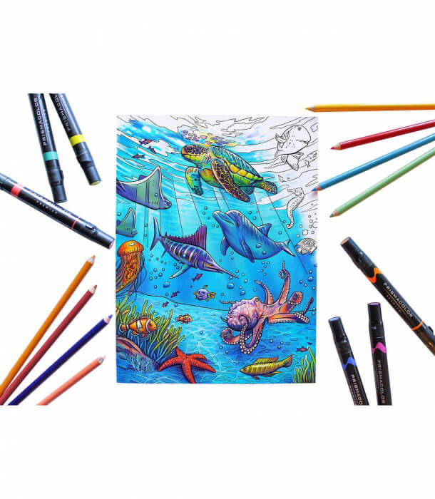 Набор Prismacolor Premier Mixed Coloring Set (52 штуки)