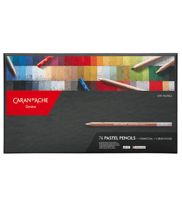 Пастельные карандаши Caran D'ache Pastel Pencils (76 штук)
