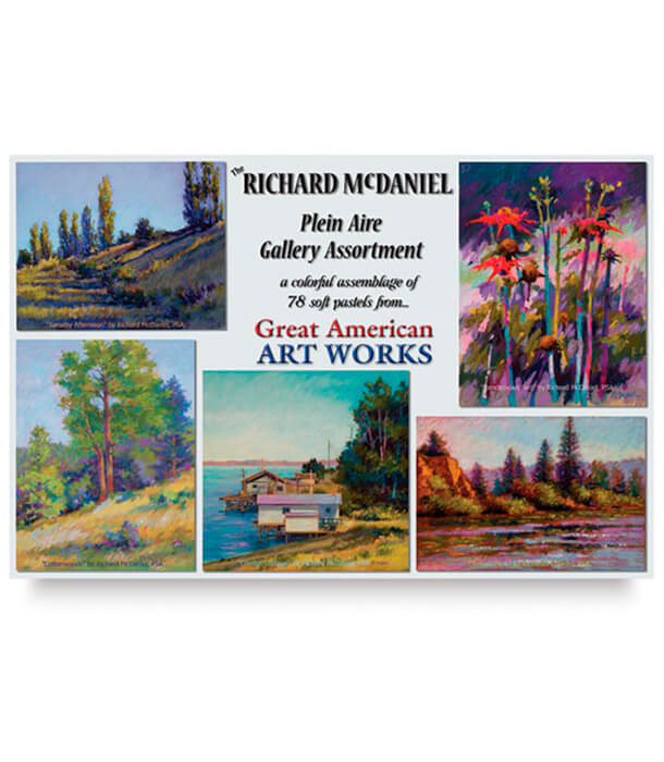 Пастель Great American Art Works McDaniel Plein Air (78 штук)