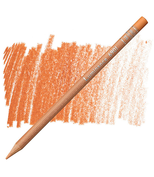 Карандаш Caran d'Ache Luminance 876 Burnt Ochre 50%