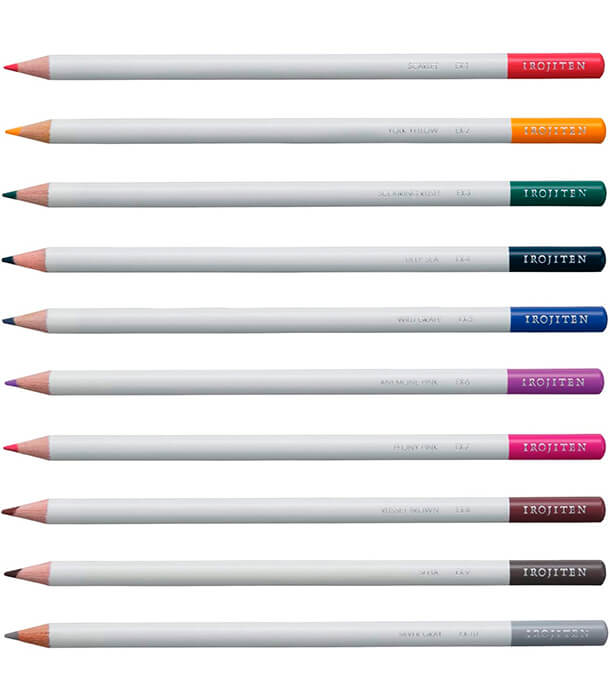 Набор карандашей Tombow Irojiten New Color Set CI-REX10CAZ (10 шт)
