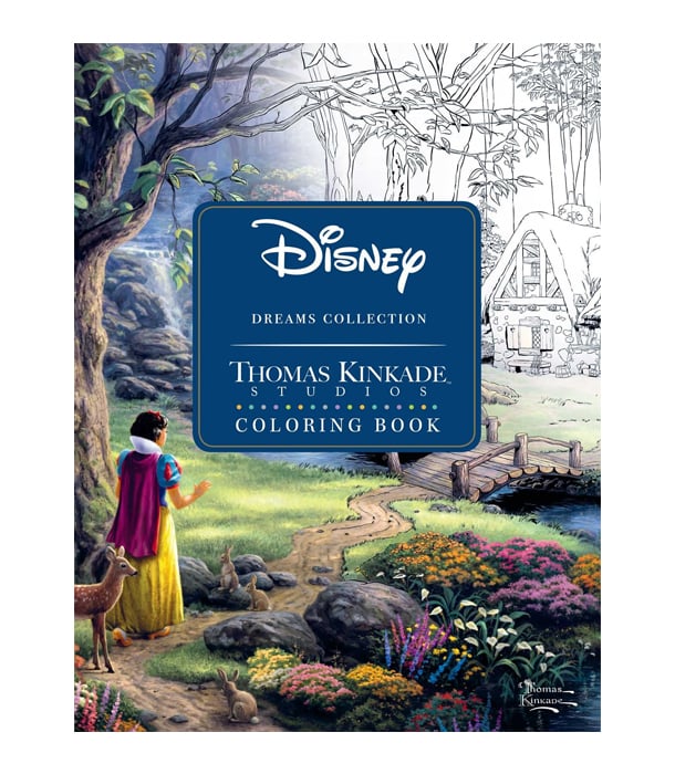 Раскраска Disney Dreams Collection от Thomas Kinkade Studios