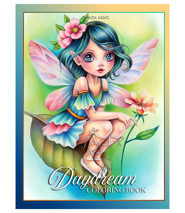 Раскраска Daydream от Grazia Salvo (Изд. Независимое издание США)