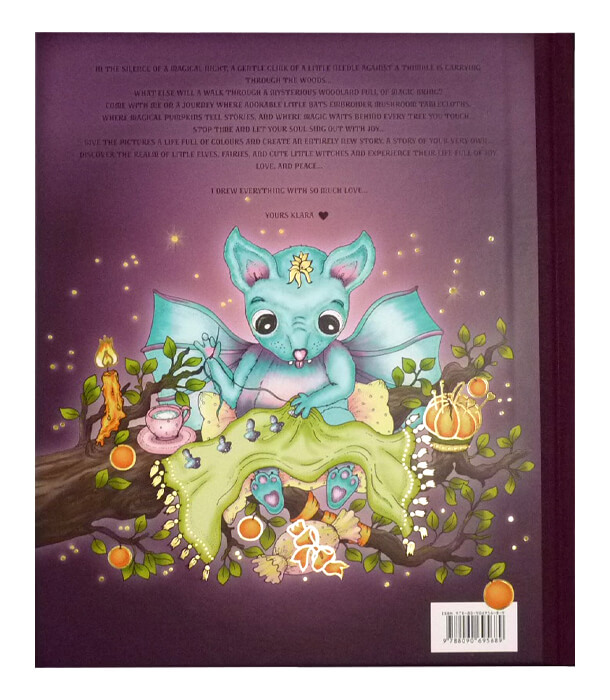 Раскраска Fairy Touch of Magic от Klara Markova