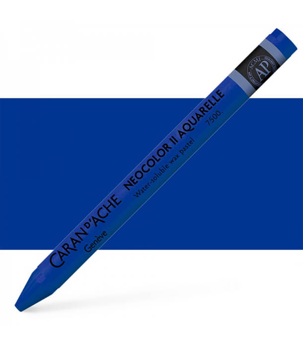 Акварельная пастель Caran d'Ache Neocolor II 130 Royal Blue