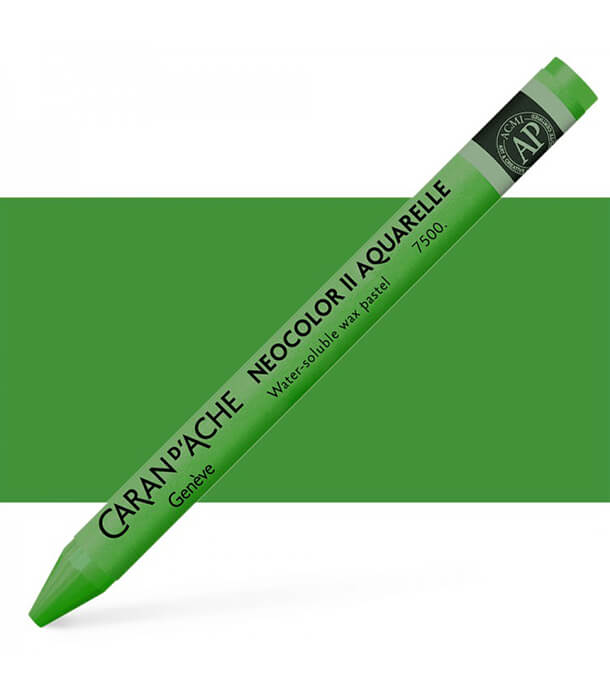Акварельная пастель Caran d'Ache Neocolor II 225 Moss Green