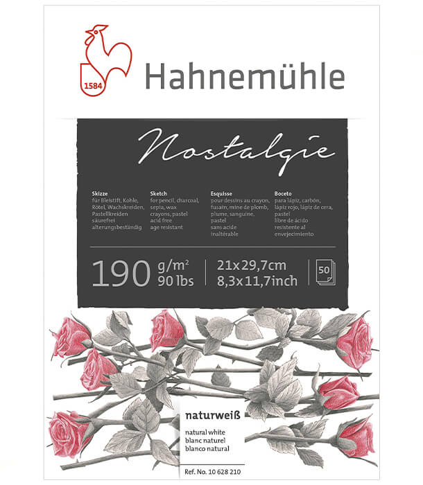 Альбом Hahnemuhle Nostalgie Sketch Pad Natural White A4