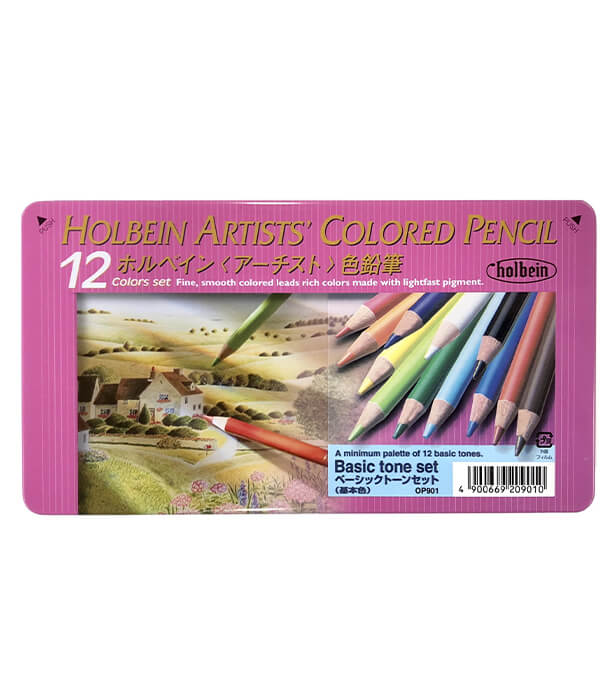 Набор карандашей Holbein Artists' Coloured Pencil OP901 (12 штук)