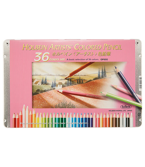 Набор карандашей Holbein Artists' Coloured Pencil (36 штук)