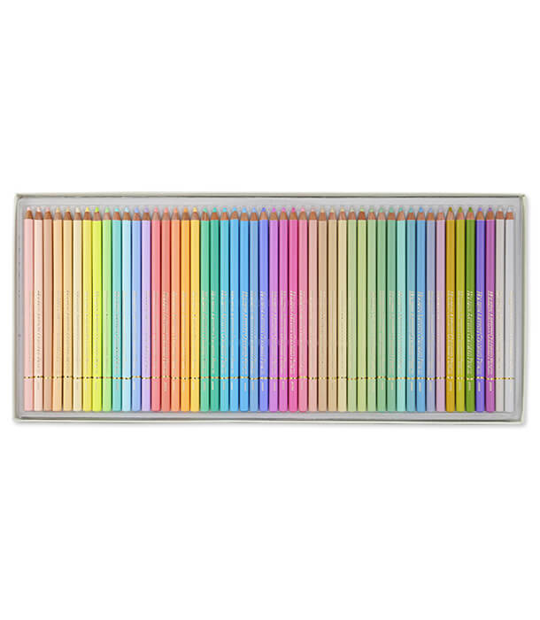 Набор карандашей Holbein Artists' Coloured Pencil Pastel Set (50 штук)