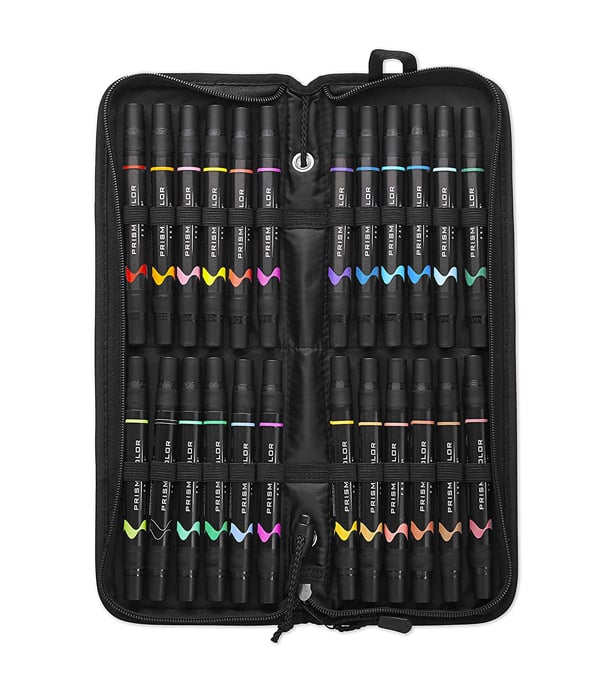 Маркеры Prismacolor Premier Double-Ended Art Markers, Fine and Brush Tip (24 штуки)