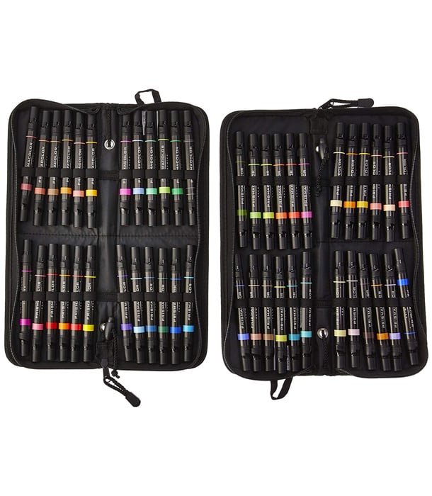 Маркеры Prismacolor Premier Double-Ended Art Markers, Fine and Chisel Tip (48 штуки)