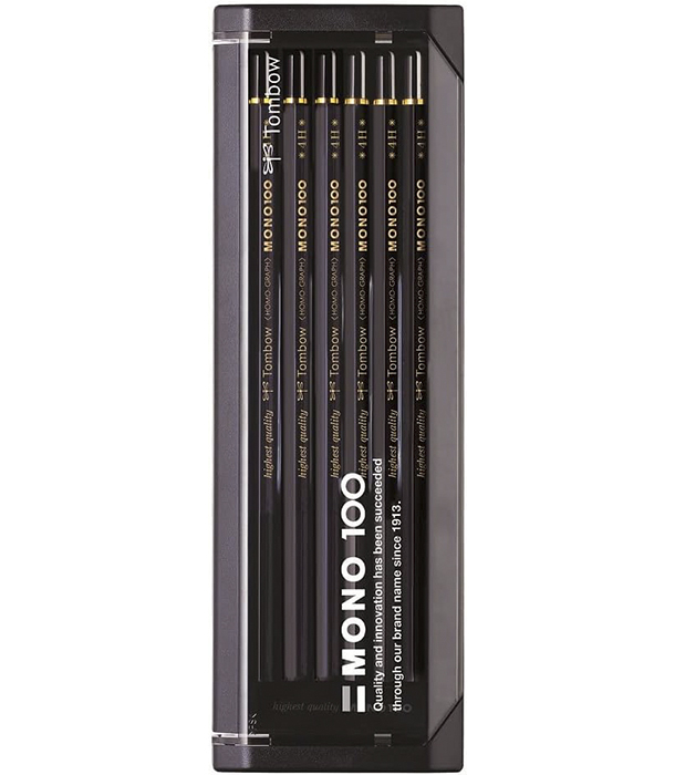 Набор карандашей Tombow MONO 100 4H (12 штук)