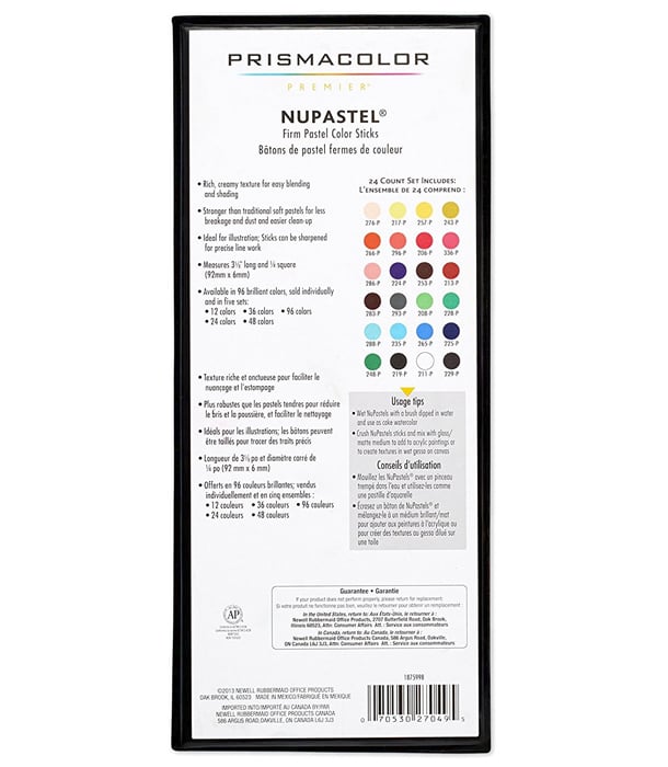Prismacolor Premier NuPastel 24 штук