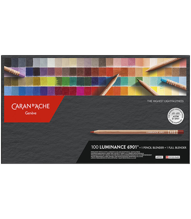Caran d'Ache Luminance 6901 (100 цветов)