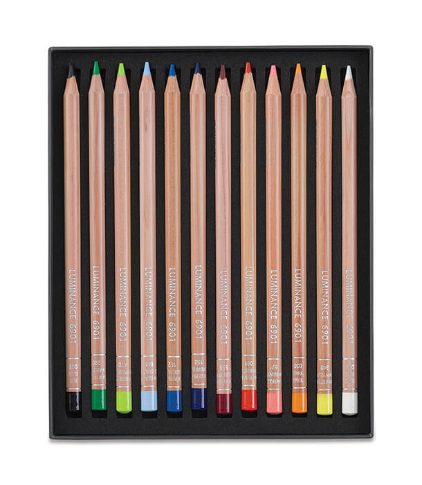 Caran d'Ache Luminance 6901 (12 цветов)