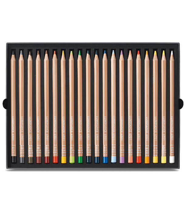 Caran d'Ache Luminance 6901 (20 цветов)