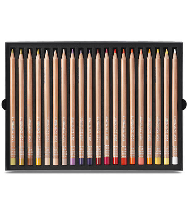 Caran d'Ache Luminance 6901 (40 цветов)