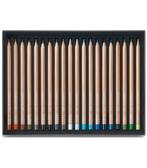 Caran d'Ache Luminance 6901 (40 цветов)
