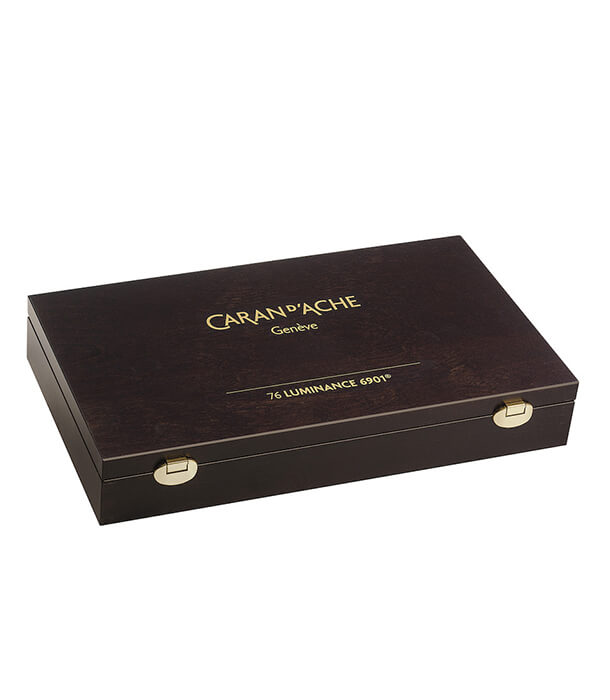 Caran d'Ache Luminance 6901 Wooden Box (76 цветов)
