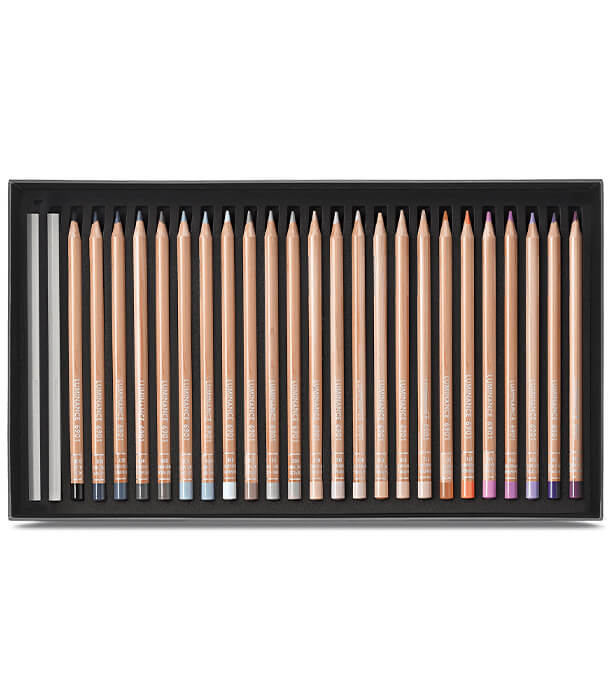 Caran d'Ache Luminance 6901 (76 цветов)