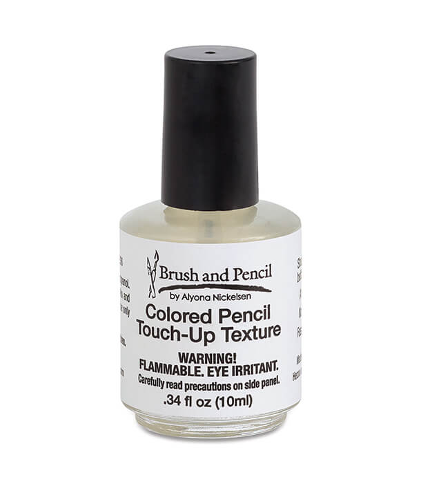 Brush and Pencil Colored Pencil Touch-Up Texture