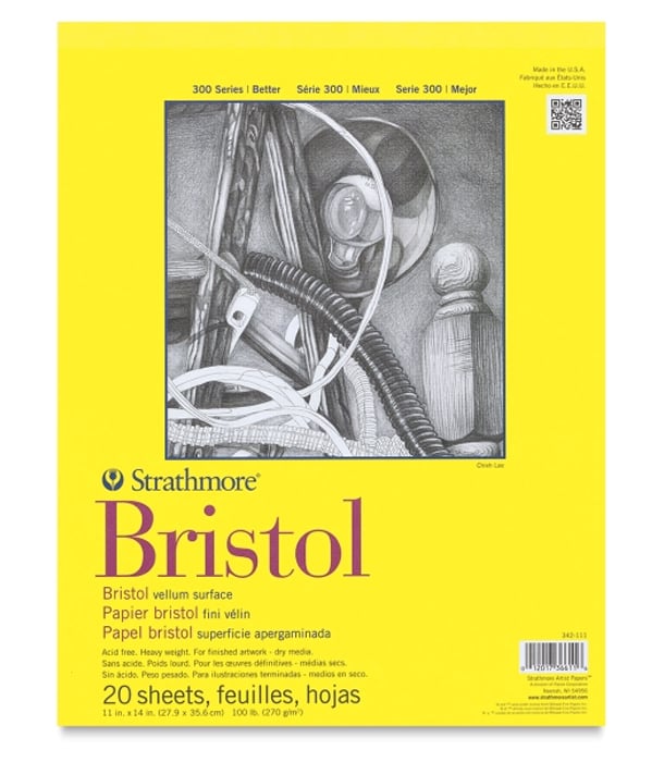 Альбом Strathmore Series 300 Bristol Vellum 11 × 14