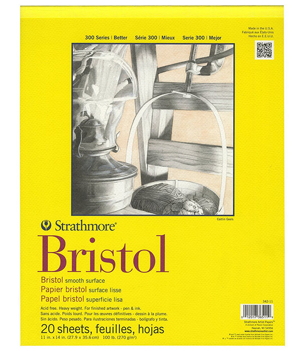 Альбом Strathmore Series 300 Bristol Smooth 11 × 14