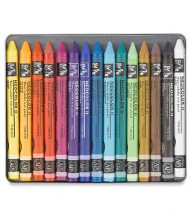 Акварельная пастель Caran d'Ache Neocolor II Watersoluble (15 цветов)