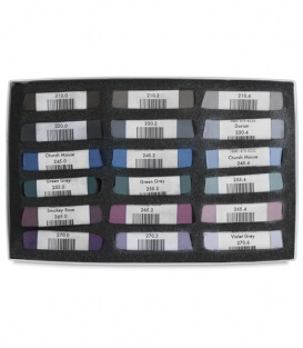 Пастель Great American Art Works Gray Box (18 штук)