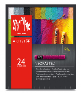 Масляная пастель Caran d'Ache Neopastel (24 цвета)