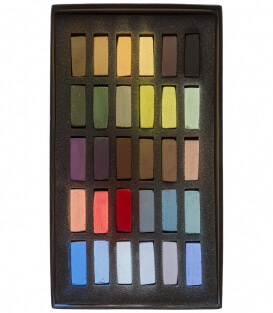 Пастель Terry Ludwig Soft Pastels - Basic Landscape Colors (30 штук)