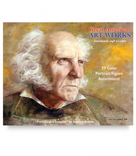 Пастель Great American Art Works North American Portrait (39 штук)