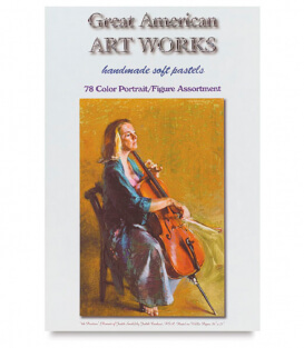 Пастель Great American Art Works Carducci Portrait (78 штук)