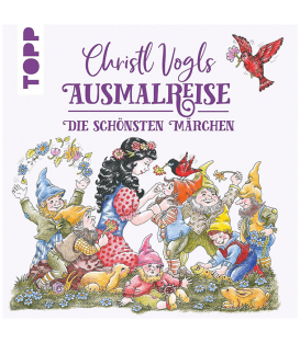 Раскраска Christl Vogls Ausmalreise - Die schönsten Märchen от Christl Vogls (изд. Frech Германия)