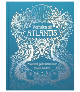 Раскраска Verhalen uit Atlantis от Hanna Karlzon (изд. BBNC Uitgevers Нидерланды)