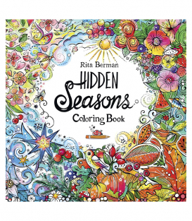 Раскраска Hidden Seasons от Rita Berman (изд. Walter Foster Publishing США)