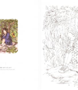Раскраска Forest Girl's Coloring Book Vol.1