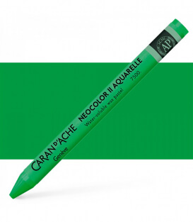 Акварельная пастель Caran d'Ache Neocolor II 210 Emerald Green